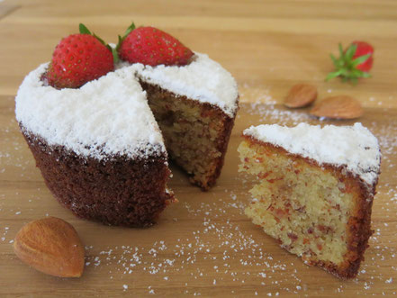 image gateau moelleux aux amandes 2