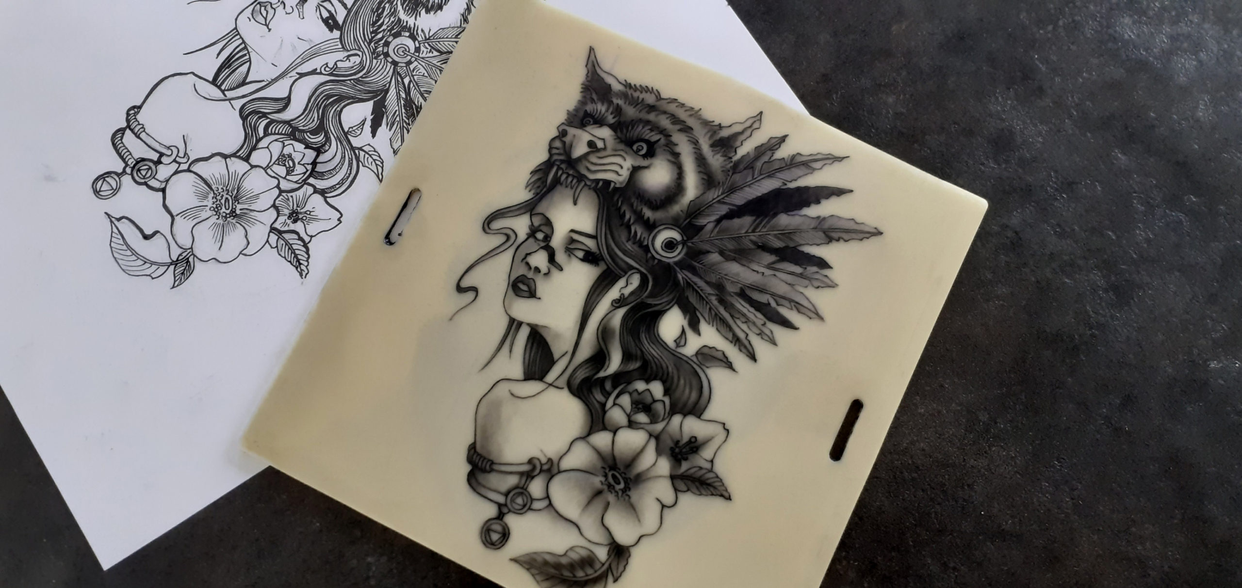 la fille et le loup