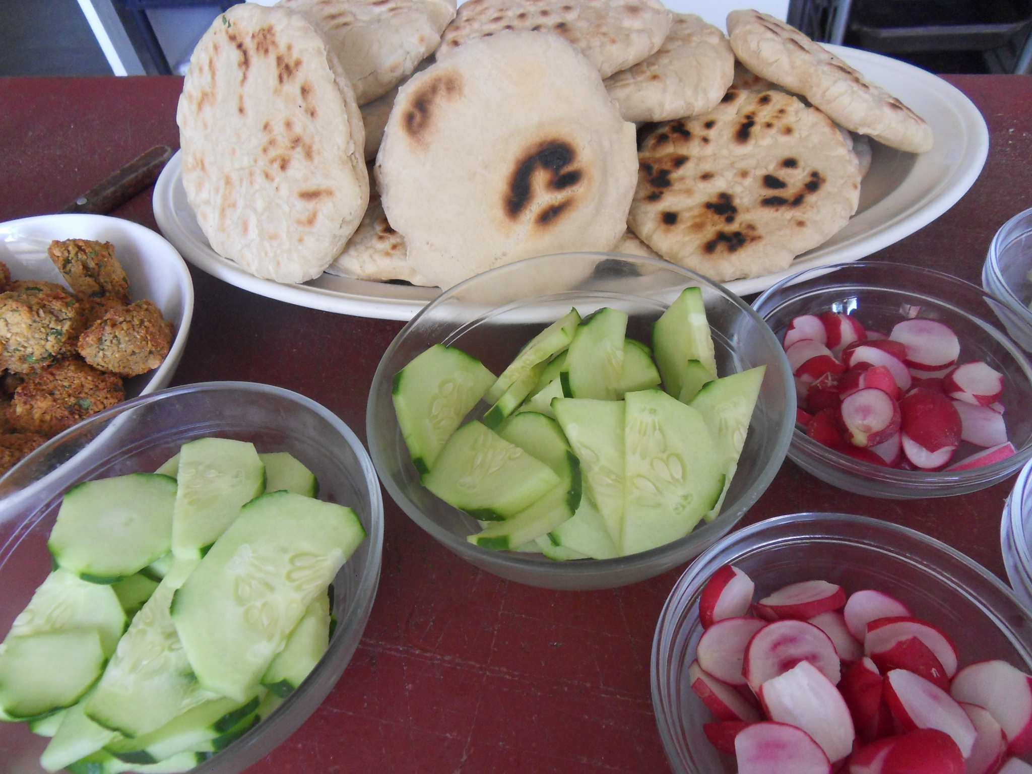 Photo d'un plat servi au pic'assiette, traiteur Annonay